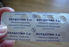 Лекарственная форма Лордестина таблетки 5 мг